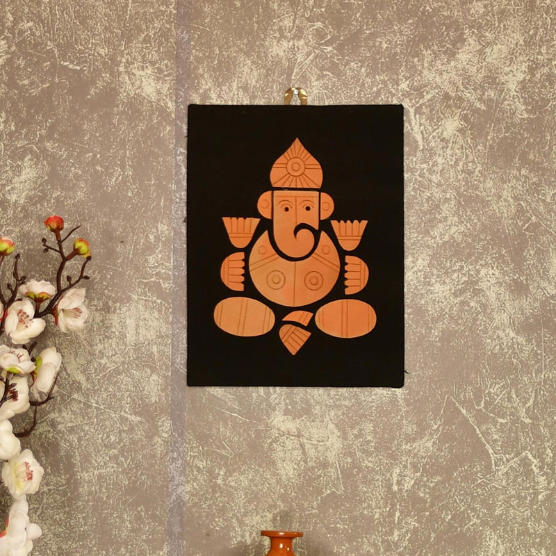 Ekadanta Echo Terracotta Wall Art