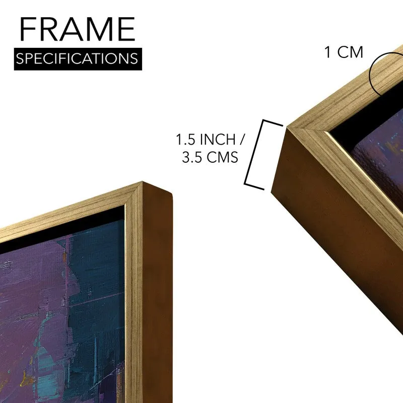 Static Friction Canvas Wall Painting With Frame media 8