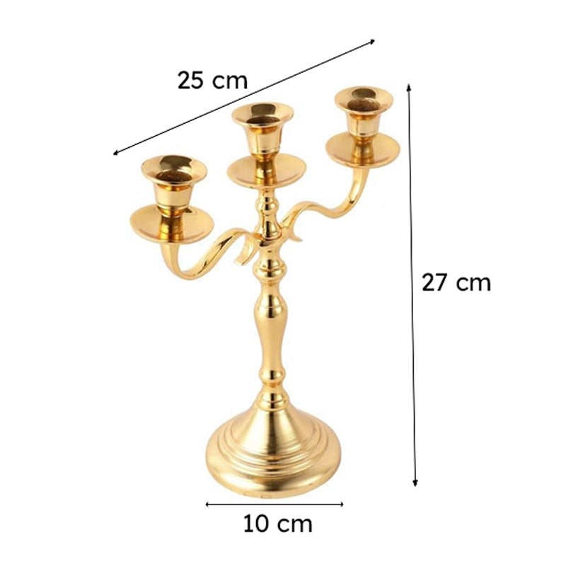Emisa Candle Holder - Gold media 8