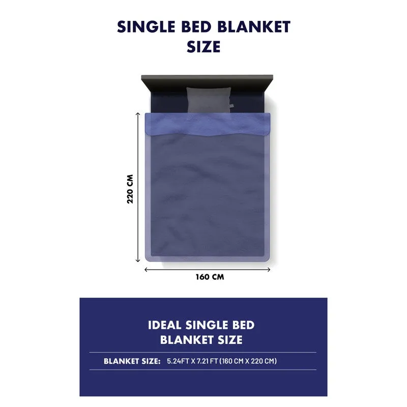 Monte Carlo Serene Stripes Blanket - 994 GSM media 7