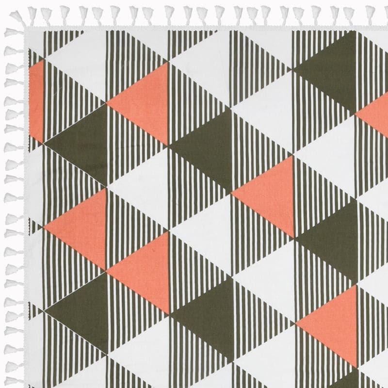 Merada Geometric Table Cover - Peach media 6