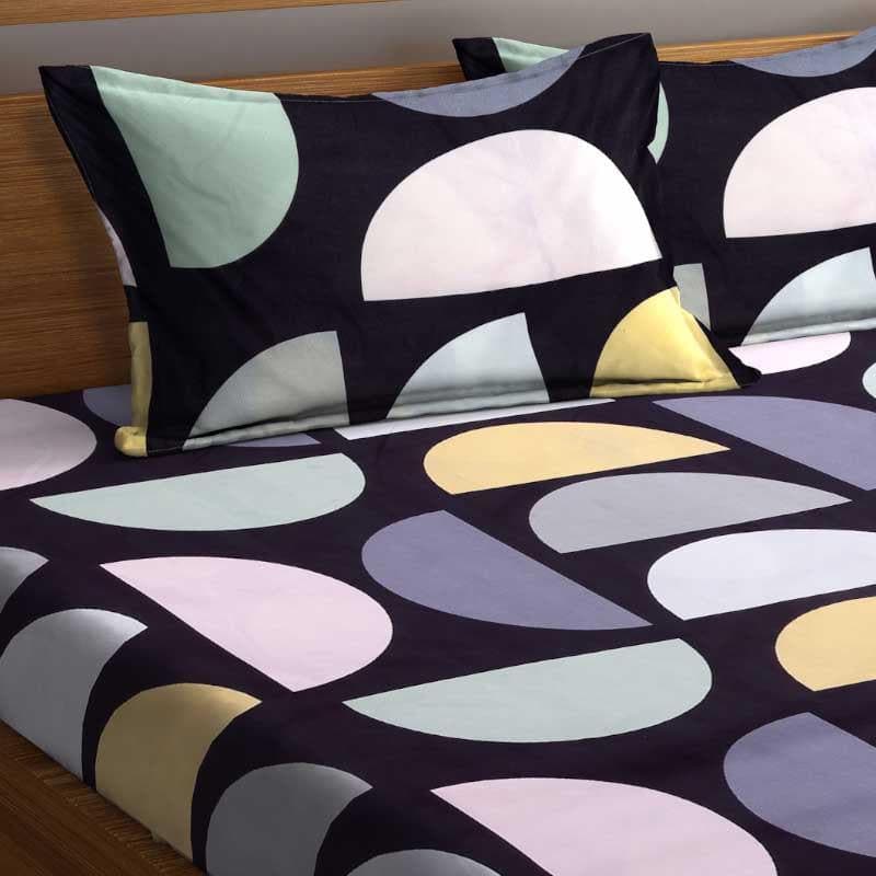 Carole Printed Microfiber Bedsheet - 130 GSM media 5