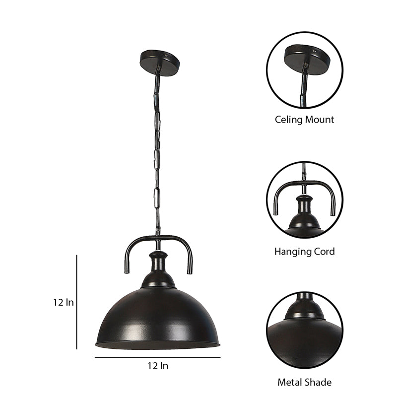 Nivra Iron Ceiling Lamp media 8