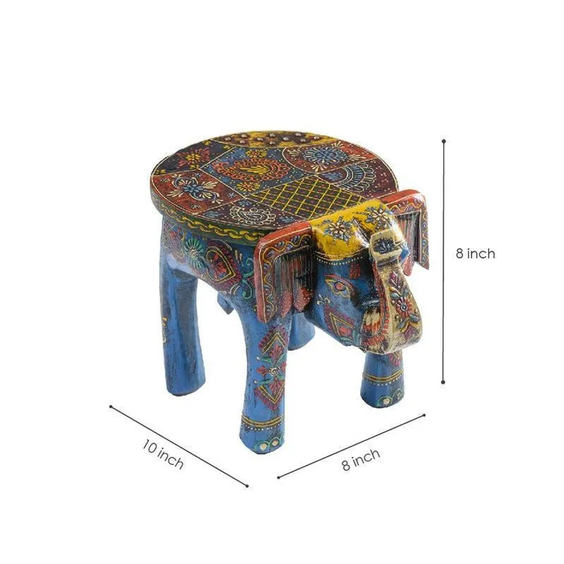 AuraSeat Luxe Bench & Stool - Blue,Gold media 6