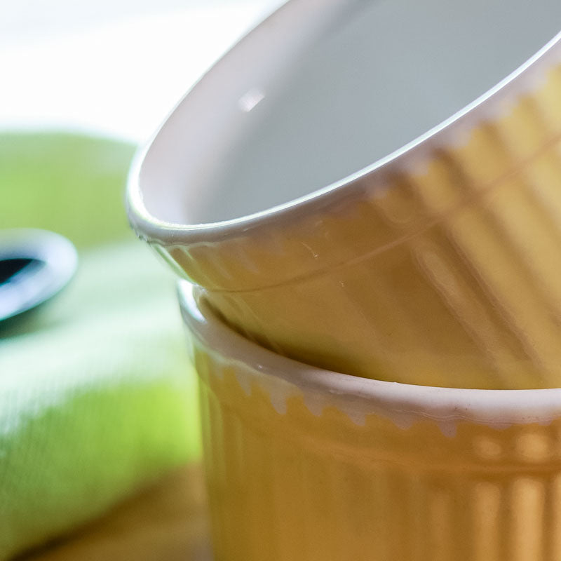 Dishlet Snack Bowl (Lemon Yellow/170 mL Each) - Set Of Two media 3