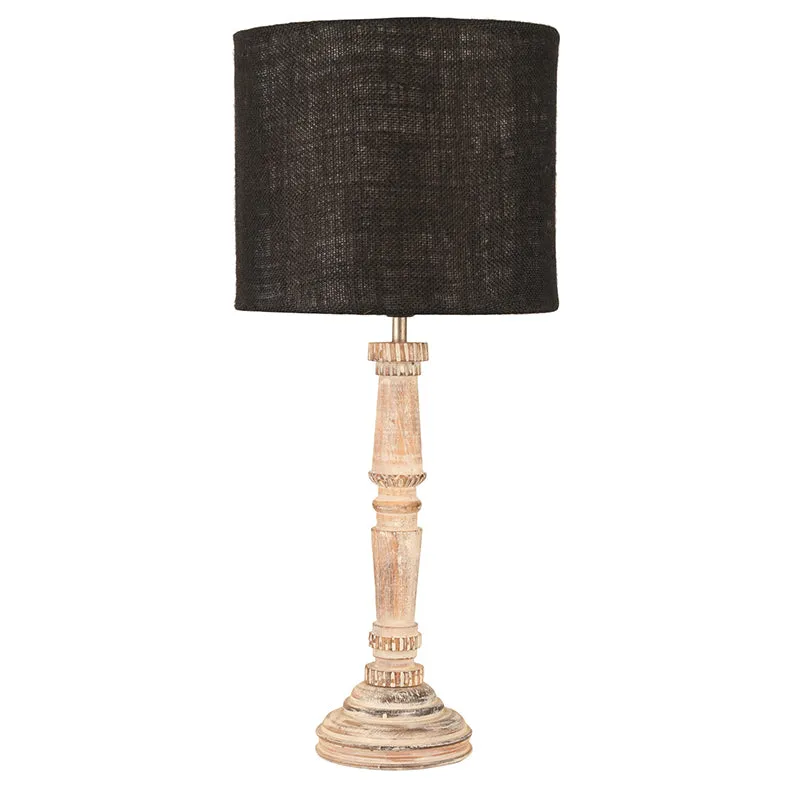 Empira Fabric Table Lamp - Black media 4