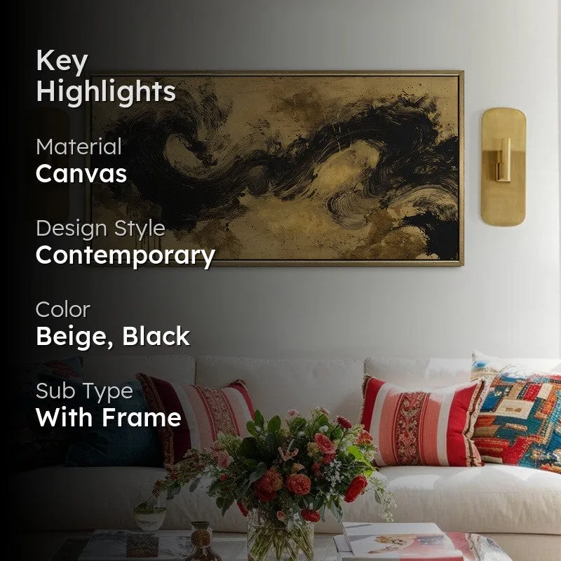 Soft Waves Canvas Wall Art media 2