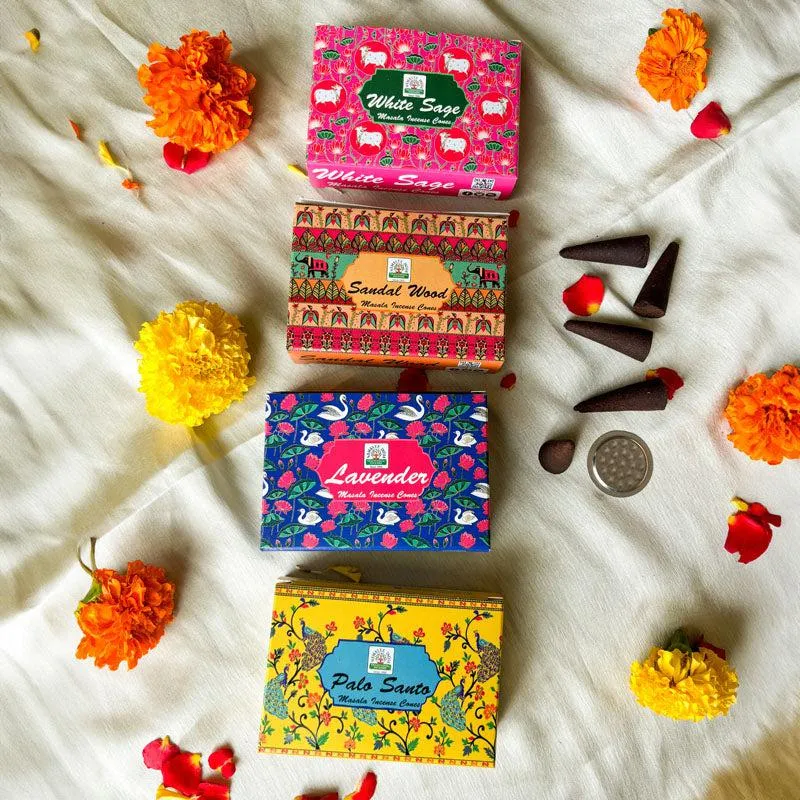 Royal Serenade Dhoop Cones - Pack Of Four media 3