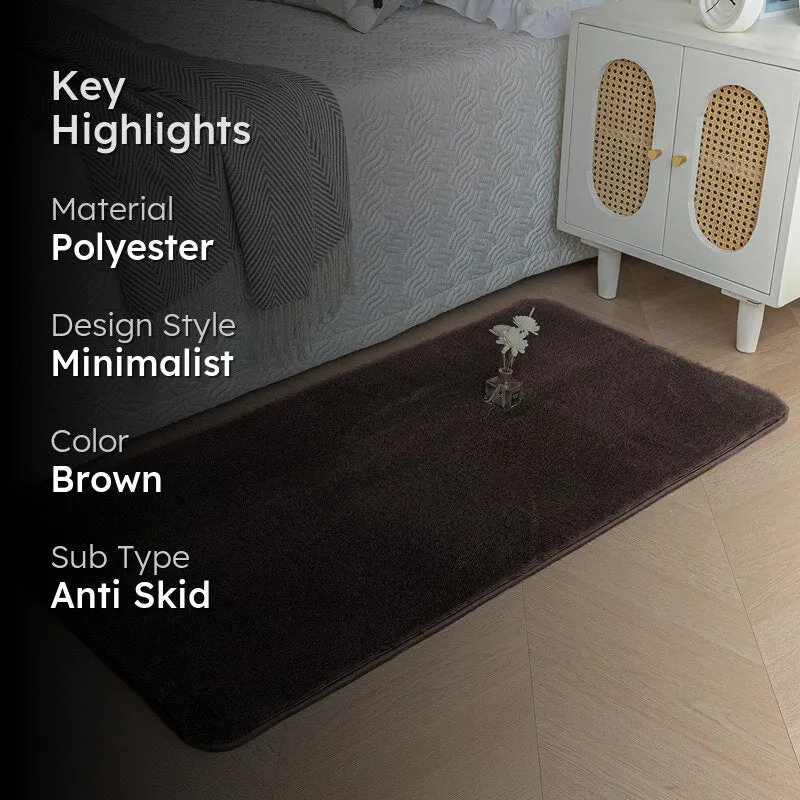 Luxe Neo Bath Mat - Chocolate Brown media 2