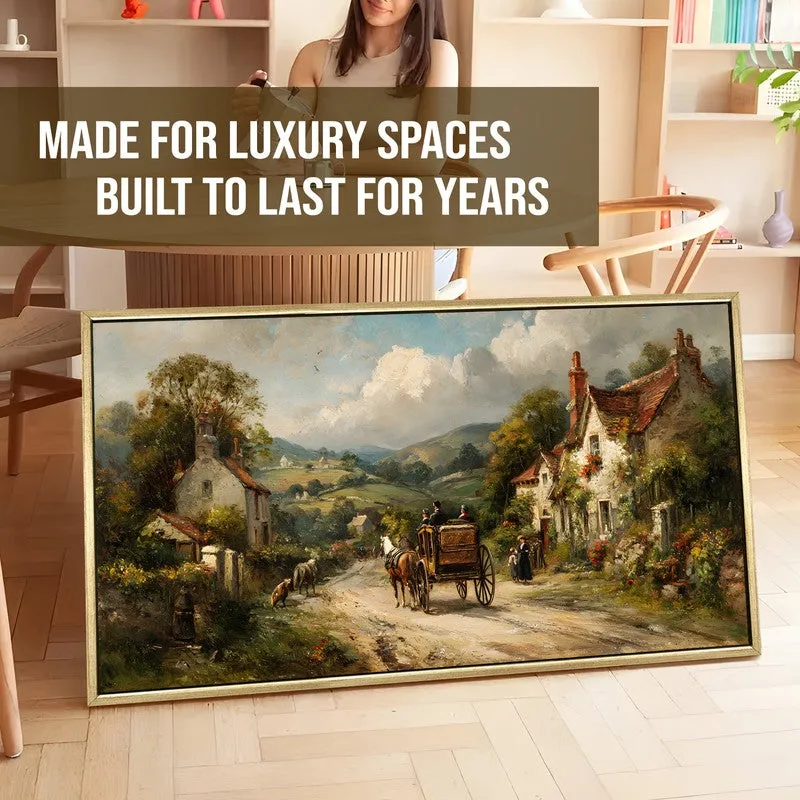 Verdant Cottage Row Wall Art media 5