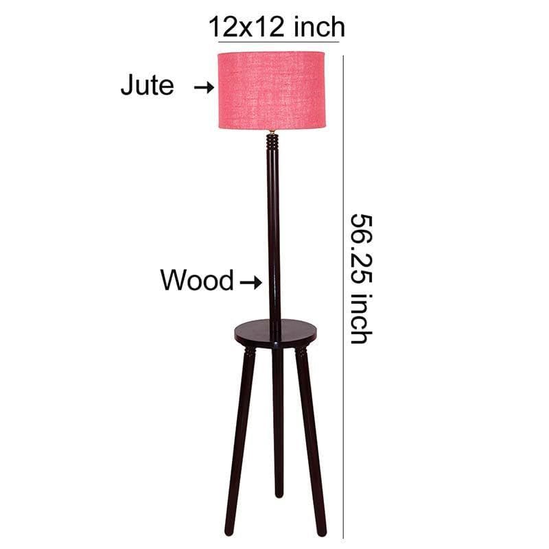 Lightastic Floor Lamp Table - Pink media 7