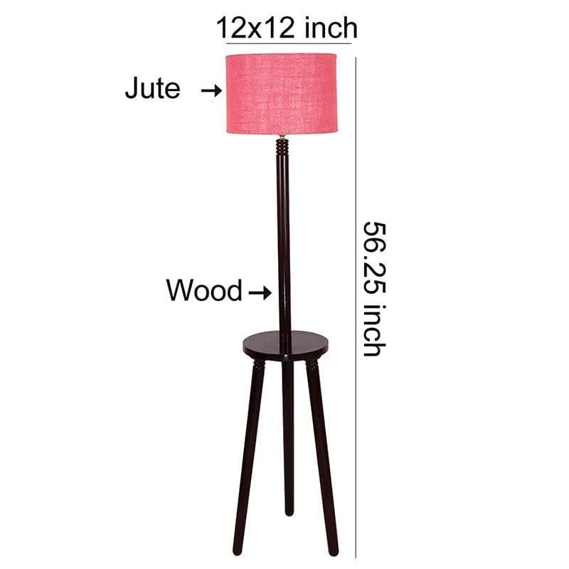 Lightastic Floor Lamp Table - Pink media 7