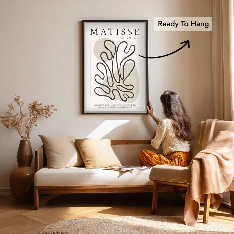 Willow Canvas Wall Painting With Black Frame media 7