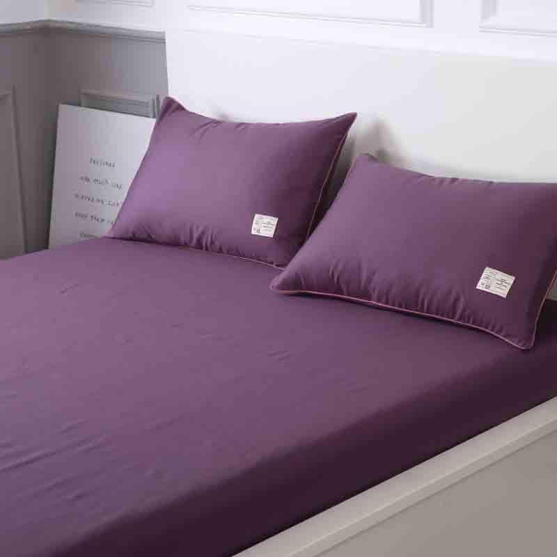 Royal in Mauve Cotton Bedsheet - 210 TC media 4