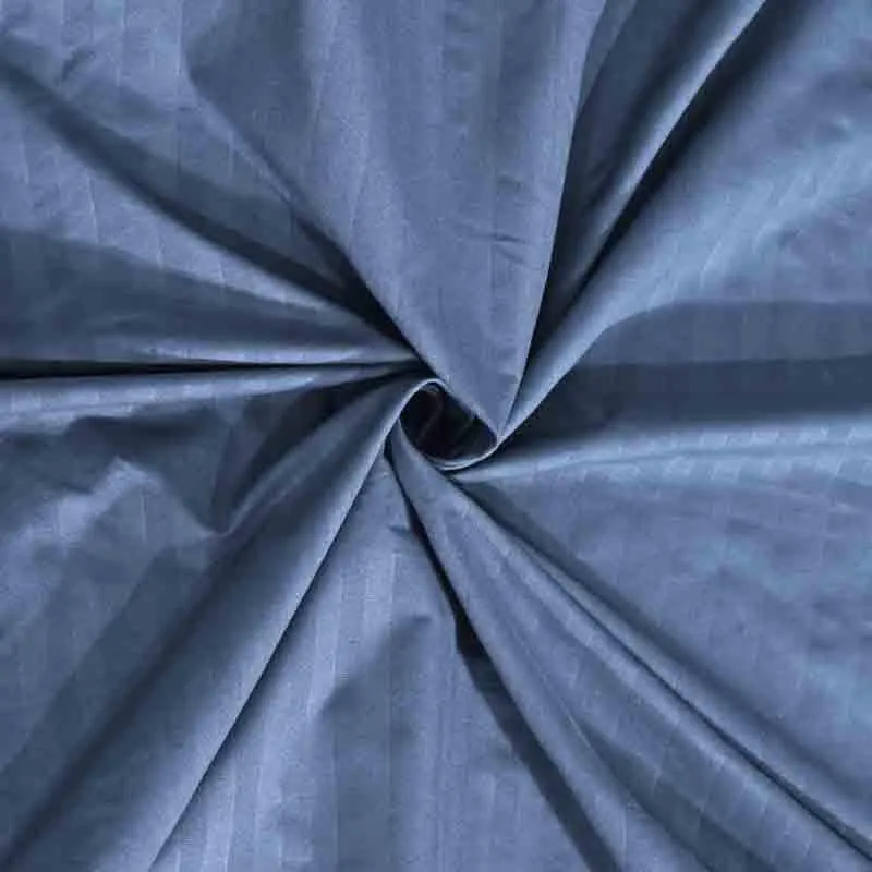 Striped Wonder Bedsheet (Dark Blue) - 140 GSM media 5