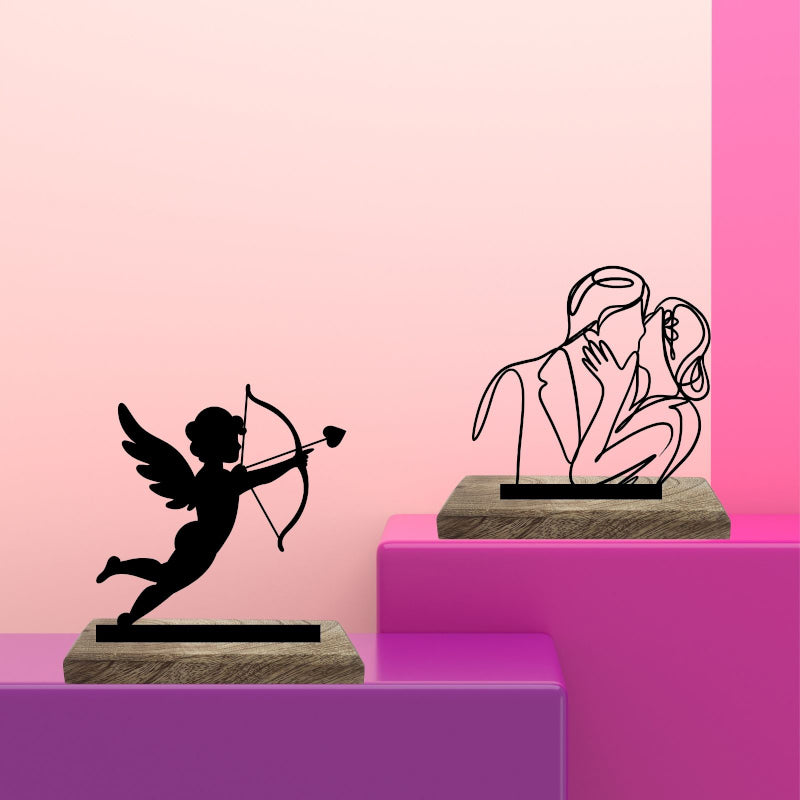 Unwavering Love Showpiece - Set Of Two