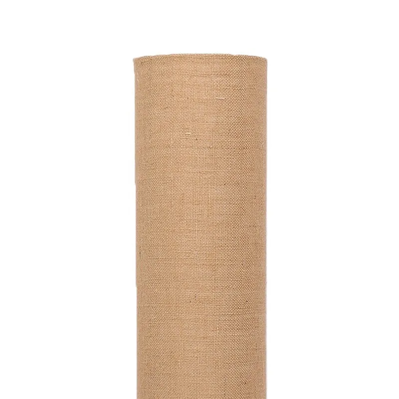 Miza Wooden Tower Floor Lamp With Jute Shade - Beige media 4