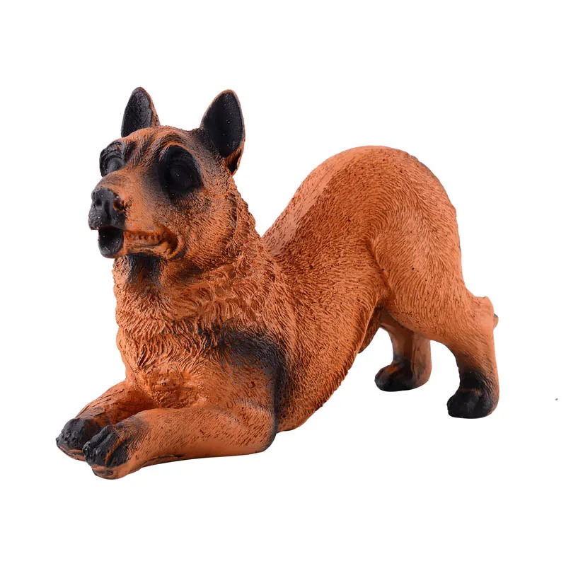 Bark & Bow Painted Polyresin Show Piece - Brown media 4