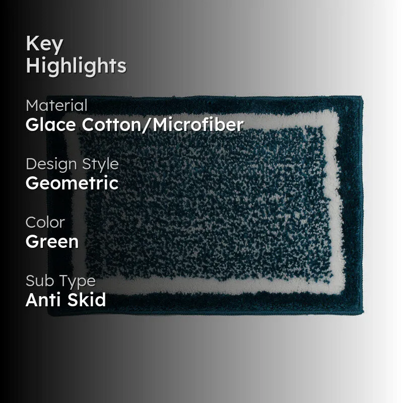 Velora Cotton Bath Mat - Teal media 2
