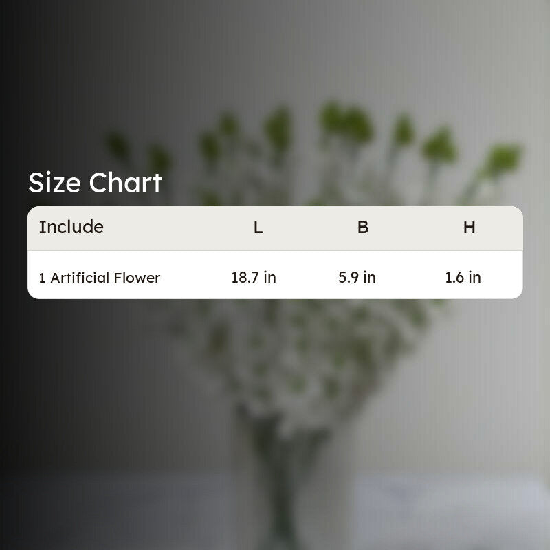 Faux Cherry Blossom Polyester Artificial Flower media 9