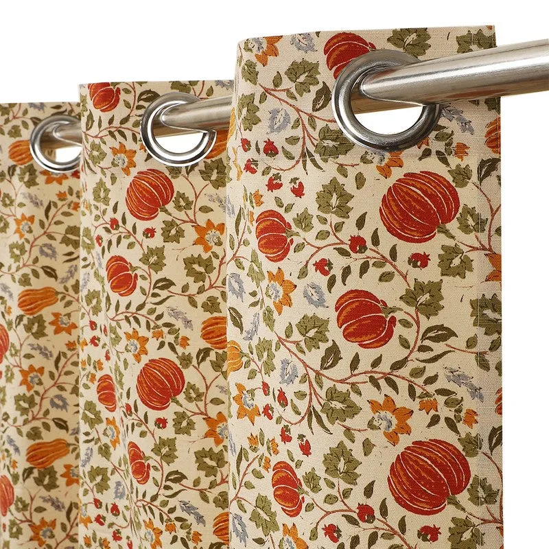 Rosevine Elegance Cotton Curtain media 6