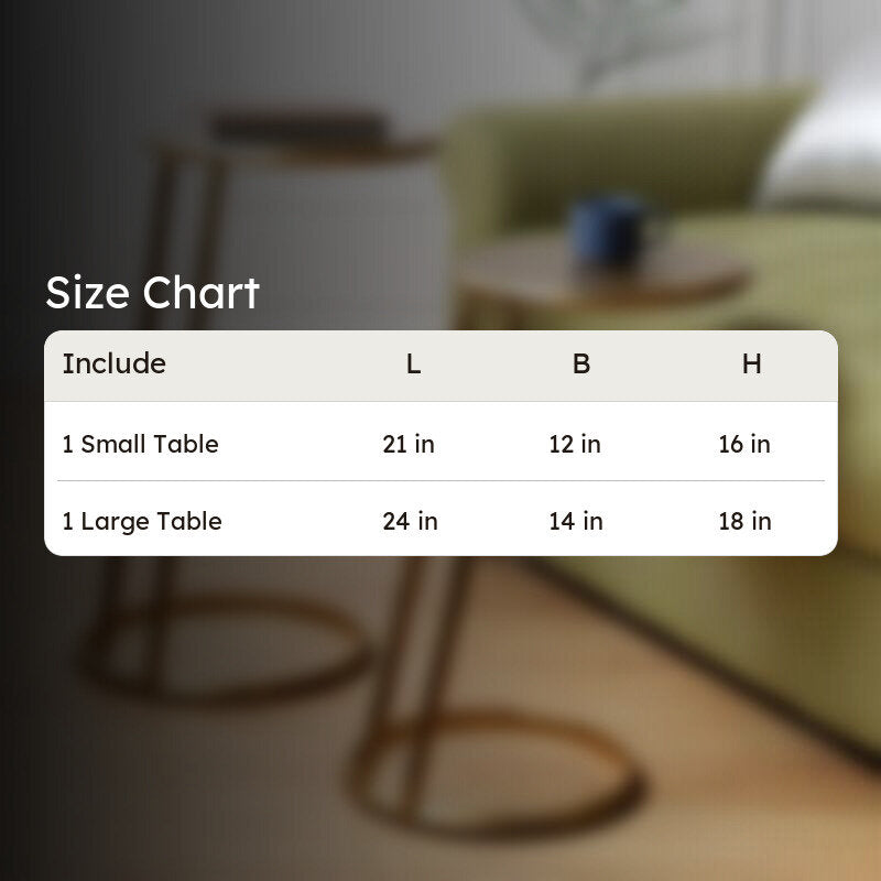 Milto Accent Table (Gold) - Set Of Two media 6