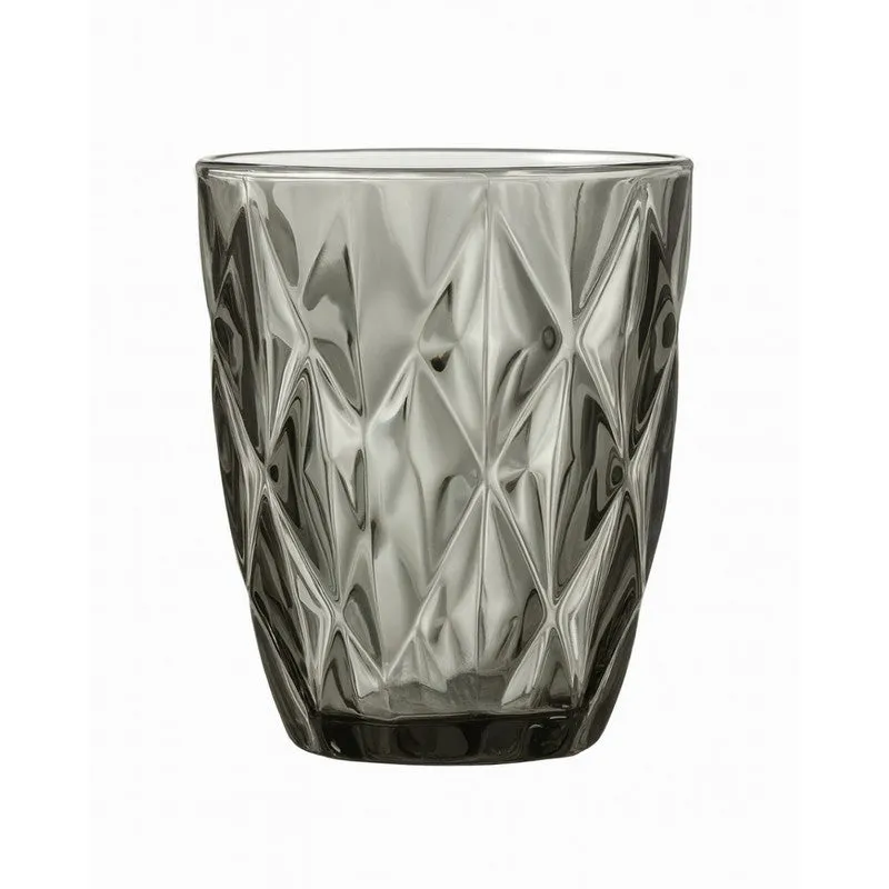 Crystal Wave Glasses (Grey,280 mL) - Set Of Six media 4