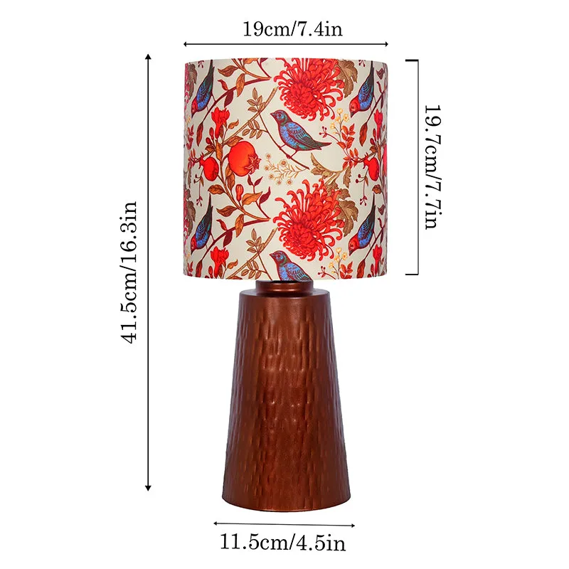 Lacewing Blunt Fabric Table Lamp media 5