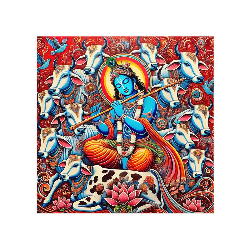 Muralidhara Wall Painting media 4