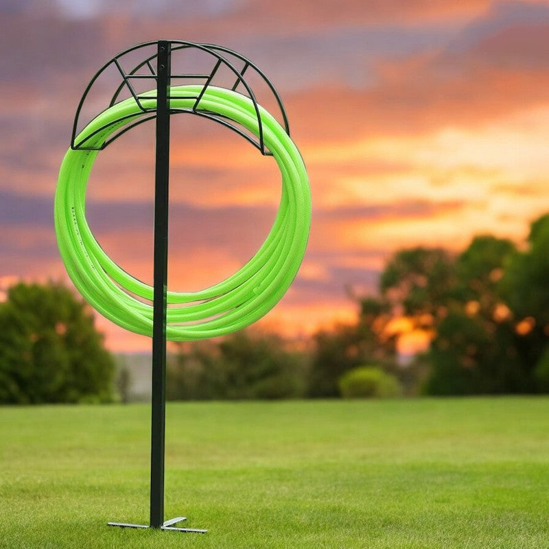 Lawn Hose Holder Metal Rack media 5