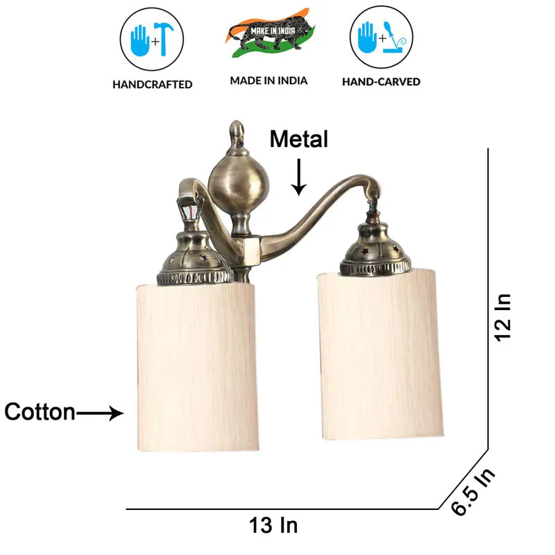 Seraphic Cylindrical Metal Wall Lamp media 7