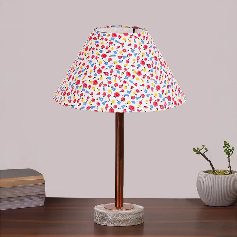 Elowen Cone Rodin Wooden Table Lamp - Multicolor media 3
