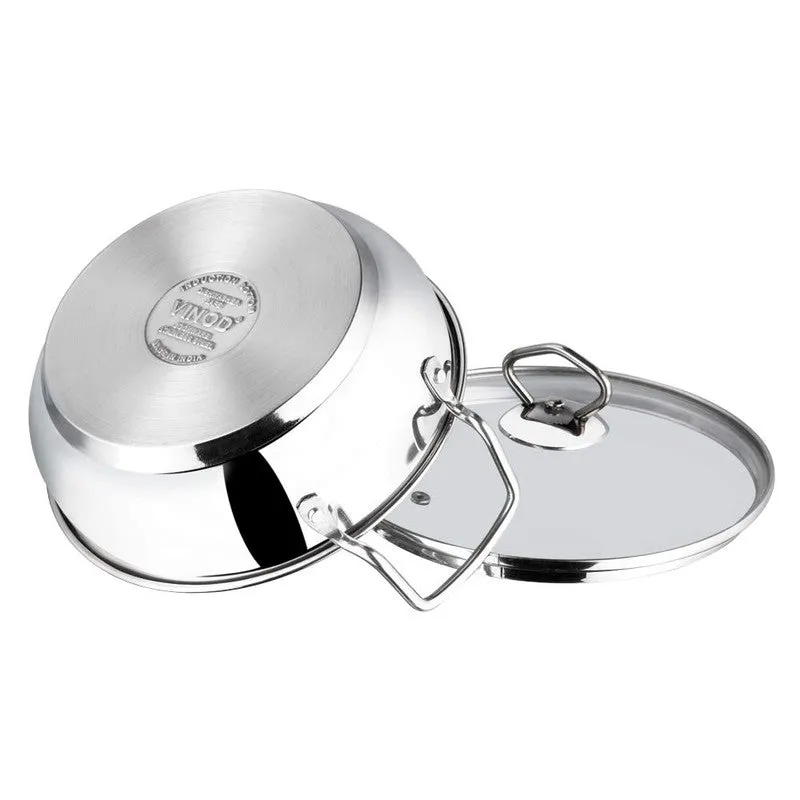 Vinod Chefs Delight Kadhai With Lid - 2700 mL media 4