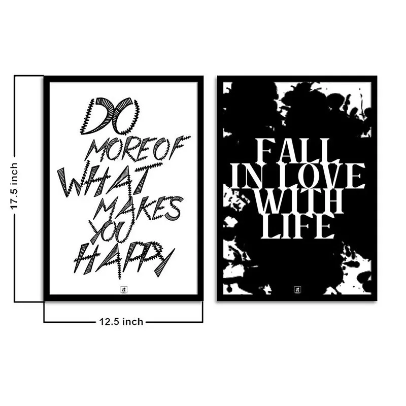 In Love With Life Wall Art - Set Of Two media 6