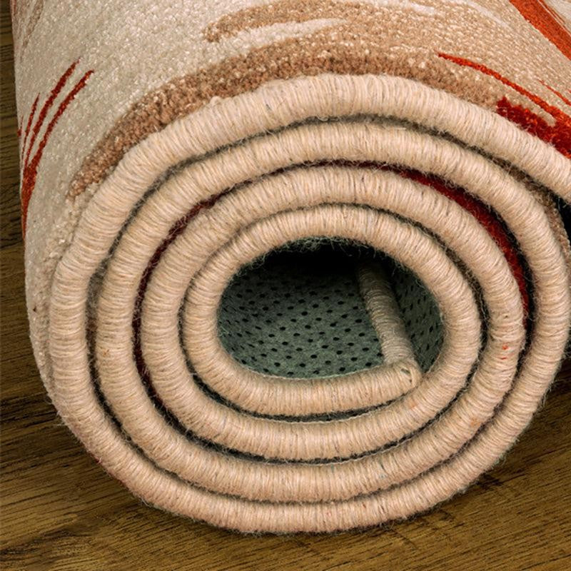 Dwalin Hand Tufted Geometric Wool & Nylon Carpet - Orange media 6