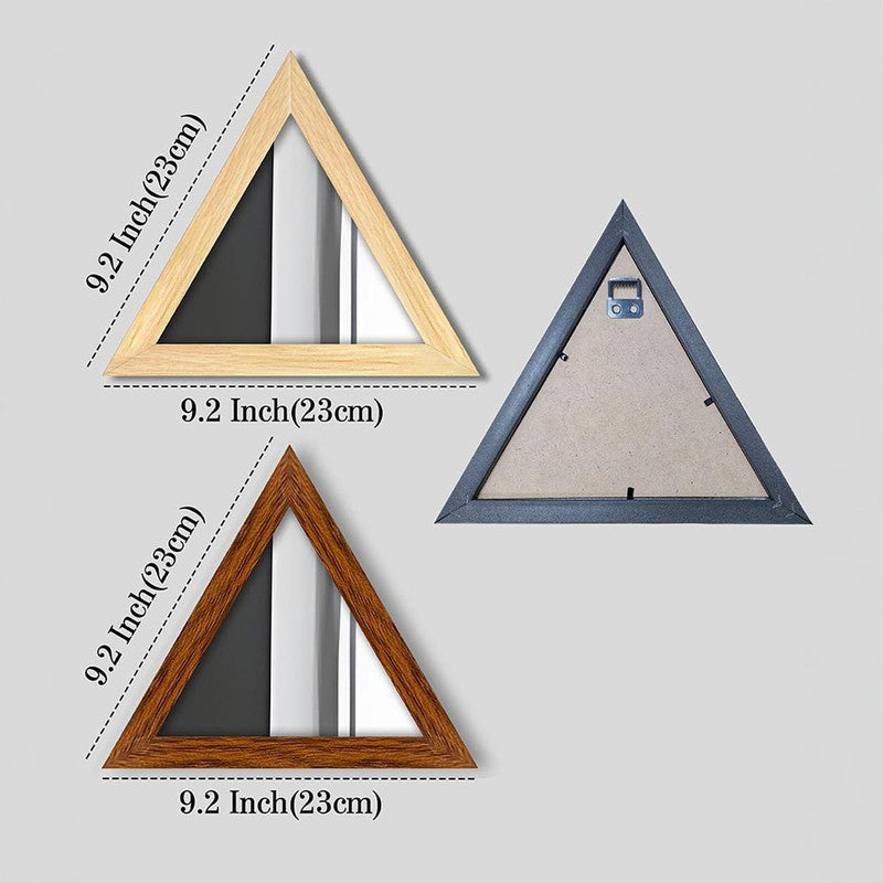 Trio Reflect Wall Mirror (Beige,Brown) - Set Of Four media 7