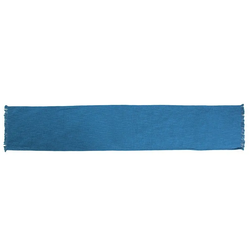 Premium Cotton Table Runner - Blue media 4
