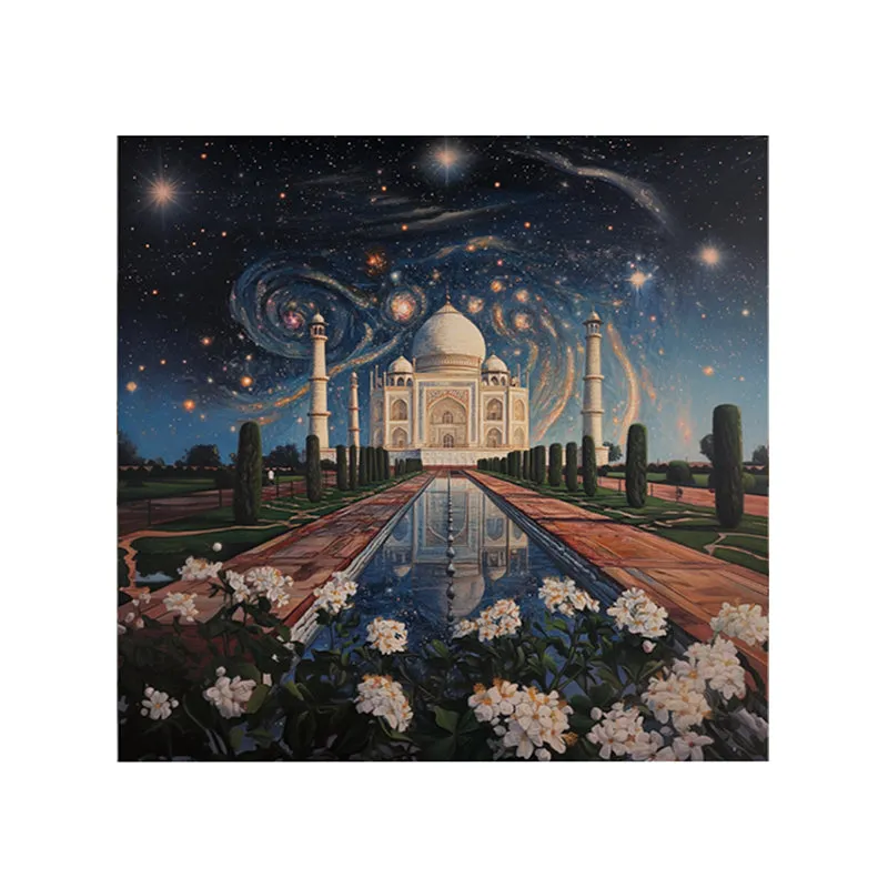 Tale Of Taj Mahal Showpiece media 6