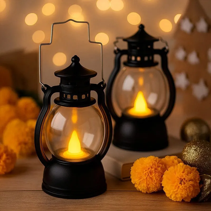 Lanterra LED Battery Candle (Black) - Set Of Two media 1