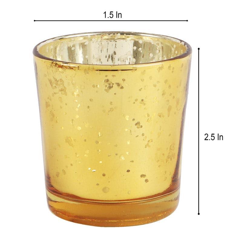 Brionne Tealight Candle Holder (Gold) - Set Of Four media 4
