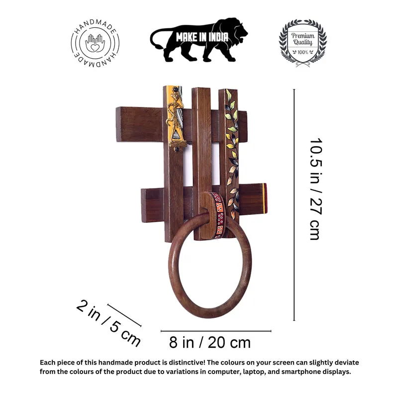 Sira Handcrafted Towel Hanger media 5