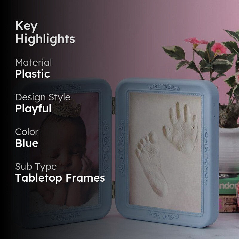 Baby Bubble Photo Frame - Blue media 2