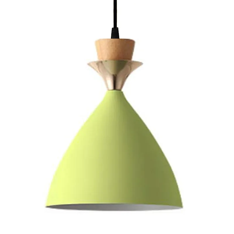 Liana Metal Ceiling Lamp - Light Green media 3