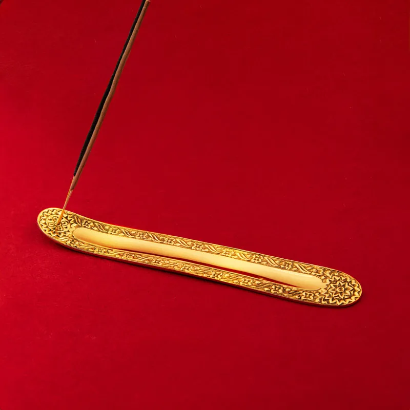 Aaradhna Brass Incense Stick Holder media 1