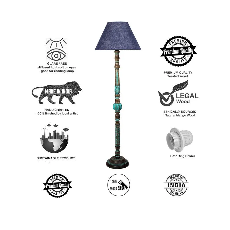 ConeRadiant Elite Floor Lamp (Blue) media 7