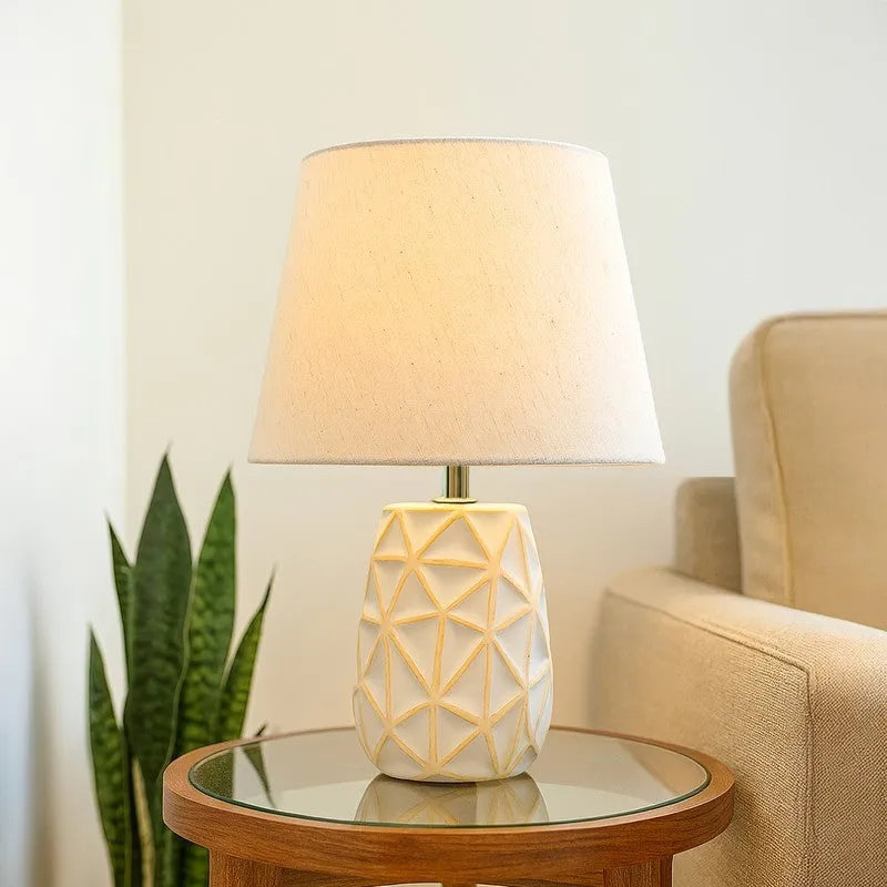 BrightHive Adaptive Ceramic Table Lamp - White media 3