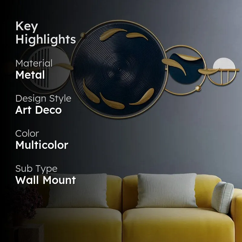 isse Modern Metal Wall Accent media 2