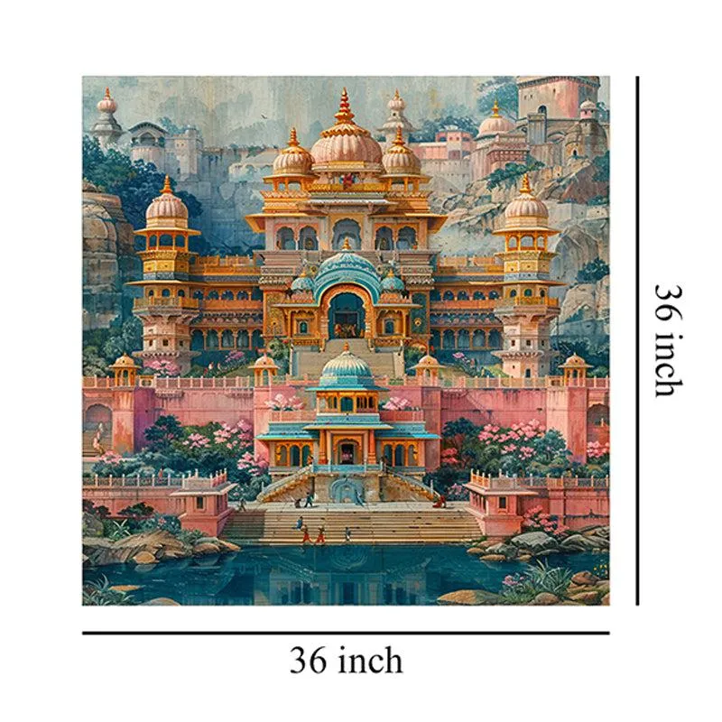 Royal Palace Poly Canvas Wall Painting media 8