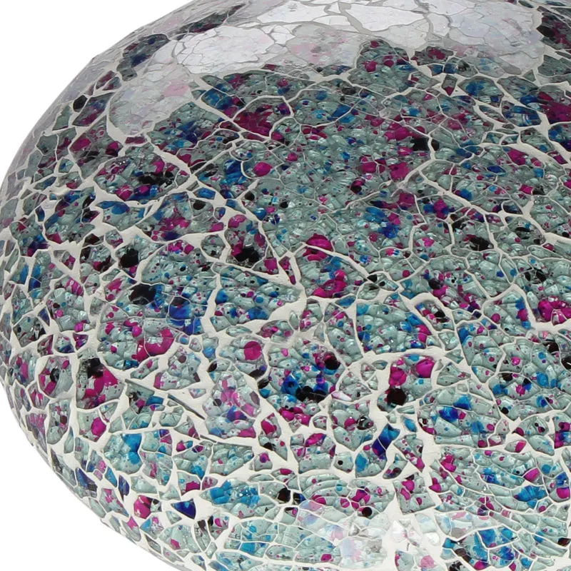 Mosaic Flush Mount Glass Ceiling Lamp media 6