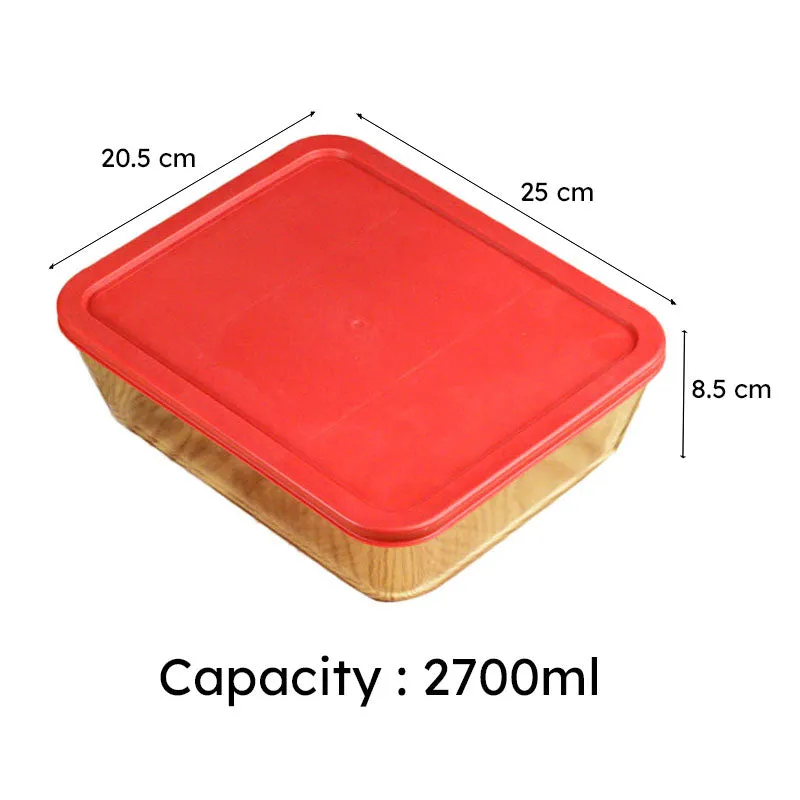 Veyra Glass Storage Box - 2700 mL media 6